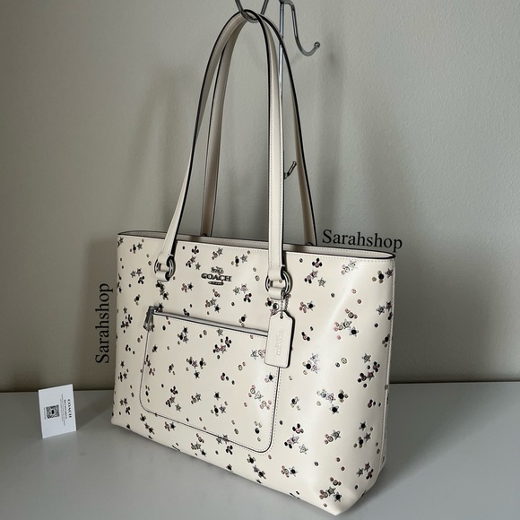 ✅Coach Station Tote With Star Printed
